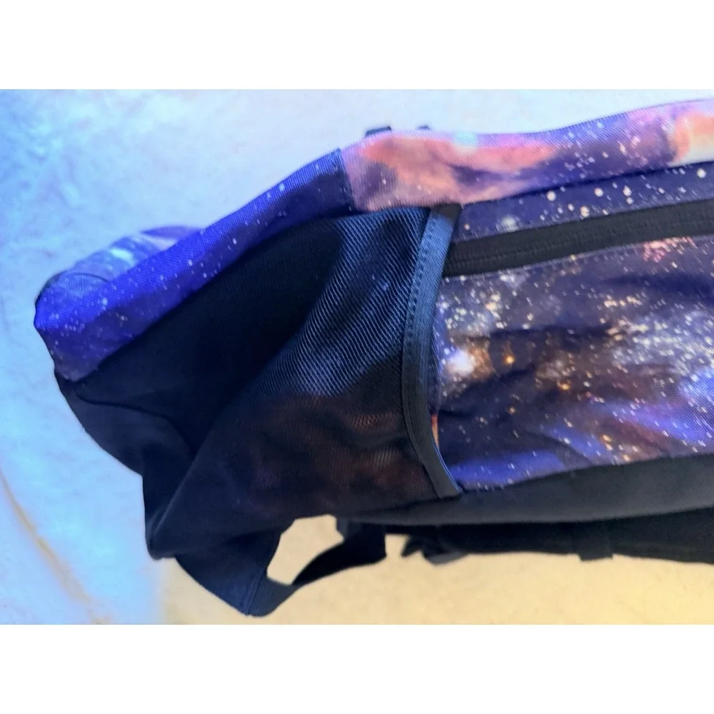 Lands End Blue Intergalactic Space Theme Backpack